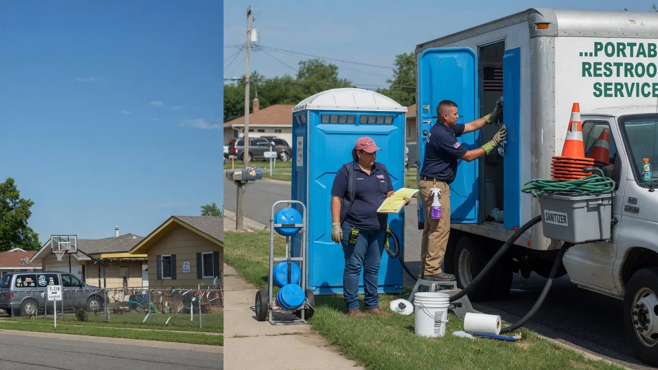 Portable Toilet Rental in Rockville, NE near me